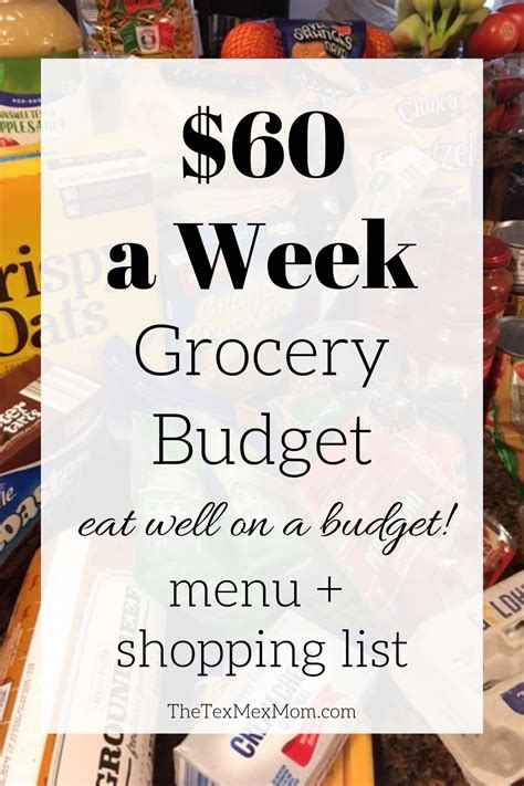 Budget Grocery List - Kinastro