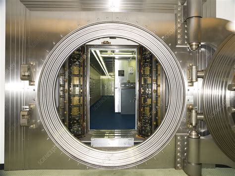 Bank Vault Interior - Stock Image - F025/6375 - Science Photo Library