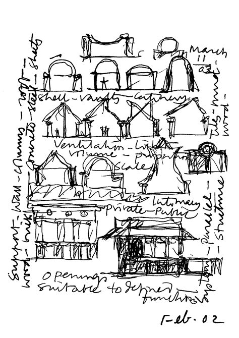 Gallery of 100 Architectural Sketches - 7