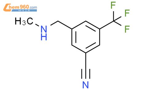 853947 02 1 BENZONITRILE 3 METHYLAMINO METHYL 5 TRIFLUOROMETHYL