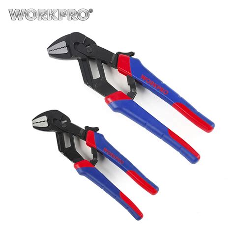 Aliexpress.com : Buy WORKPRO 7.5" 10" Pump Pliers Set Multi Functional Pliers General Plumbing ...