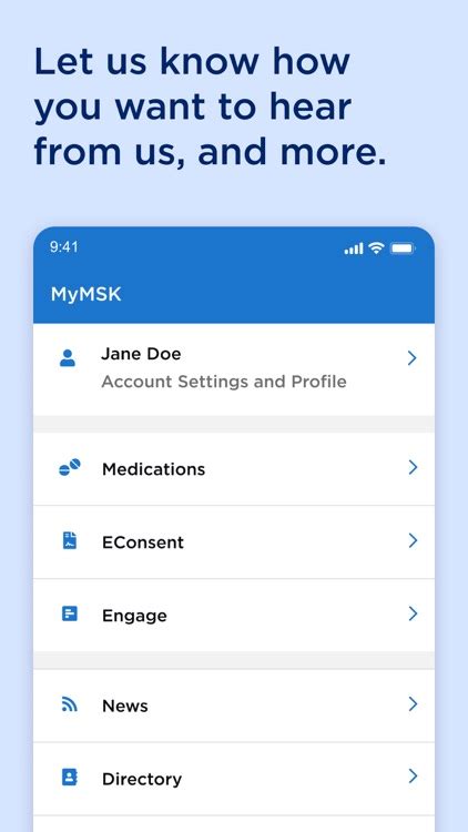 MyMSK by Memorial Sloan Kettering Cancer Center
