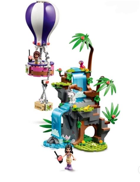 Lego Friends 41423 Tiger Hot Air Ballon Jungle Rescue Hobbies Toys