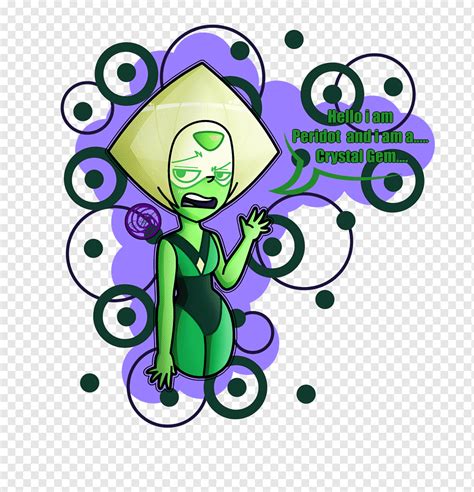 Art Peridot YouTube Crystal Gem Purple Gemstone Cartoon Png PNGWing