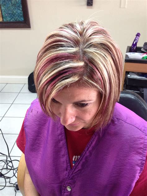 Short Medium Blonde Hair With Highlights Short Hair Color Ideas