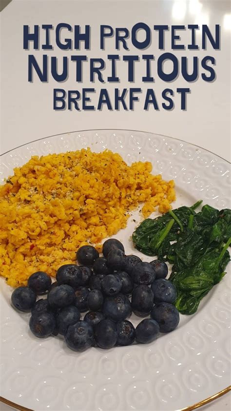 Fuel Your Day: Nourishing and High-Protein Breakfast Recipe ...