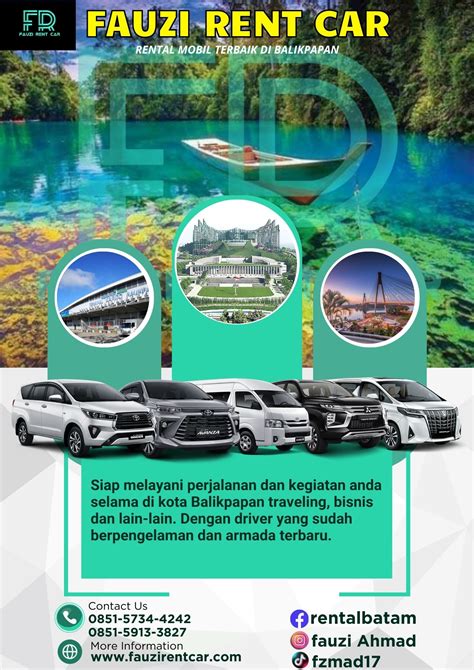 Layanan Kami Fauzi Rent Car Rental Mobil Balikpapan Terbaik Hub