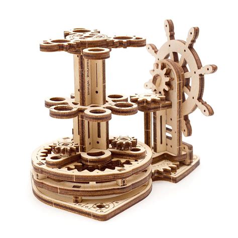 3d Mechanical Puzzles In 2020 Wooden Puzzles Mechanical Model