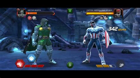 Mcoc Doctor Doom Vs Captain America Sam Wilson Part 1 Youtube