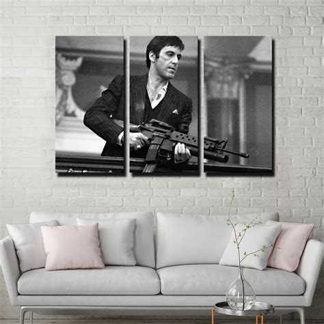 Tony Montana Canvas Set – Legendary Wall Art