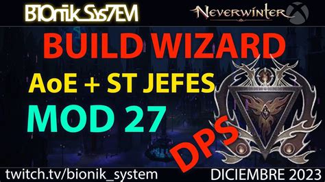 Neverwinter Wizard Build AoE ST MOD 27 Spelljammer 2024 YouTube