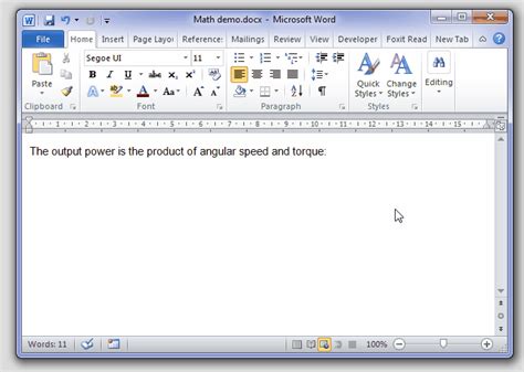 MS Word Tricks: Typing Math Symbols