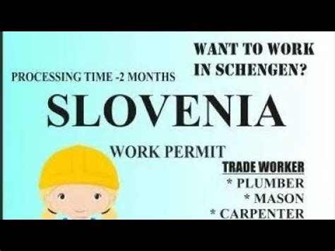 Slovenia Work Permit Slovenia Work Visa Appointment Yourvisamate