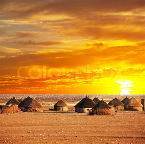 African village | Stock image | Colourbox