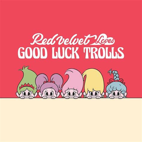 Red Velvet Loves Good Luck Trolls Red Velvet Troll Velvet