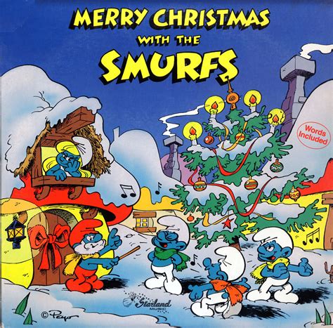 Smurfs. Merry Christmas with the. Starland Music (034) - Christmas Vinyl Record LP Albums on CD ...