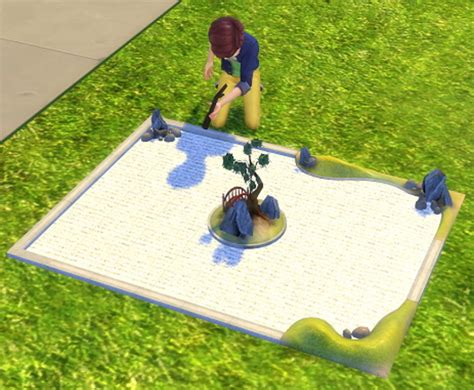 Sims 4 Zen Garden And Sand Garden Cc Fandomspot