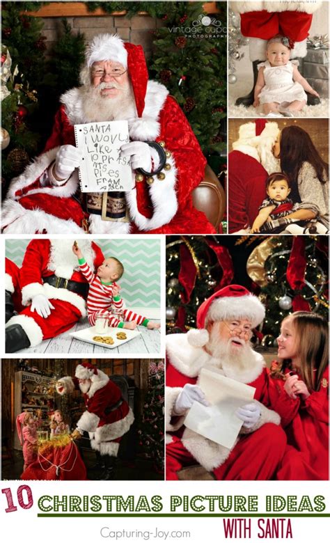 10 Christmas Picture Ideas with Santa