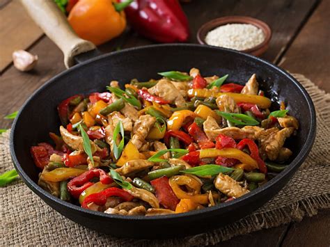 Saut De Poulet Et Petits L Gumes Au Wok Recette De Saut De Poulet