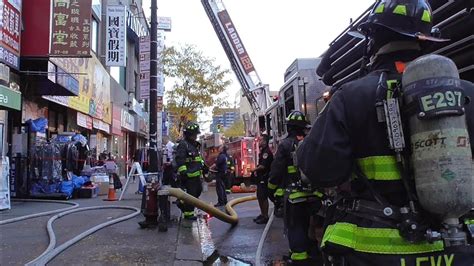 Fdny Queens Box4464 Fdny On Scene Of A Quickly 10 75 All Hands Fire Youtube