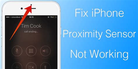 How To Fix Proximity Sensor Not Working On Iphone Unlockboot