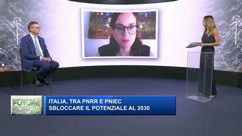 Italia Tra PNRR E PNIEC Sbloccare Il Potenziale Class CNBC Video