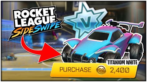 OCTANE BLANCO TITANIO EN LA TIENDA DE ROCKET LEAGUE SIDESWIPE