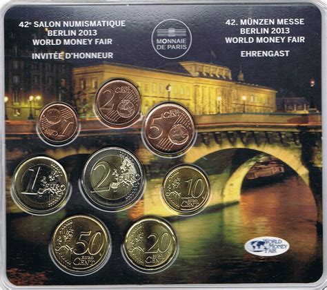 France Euro Coinsets Value Mintage And Images At Euro Coins Tv