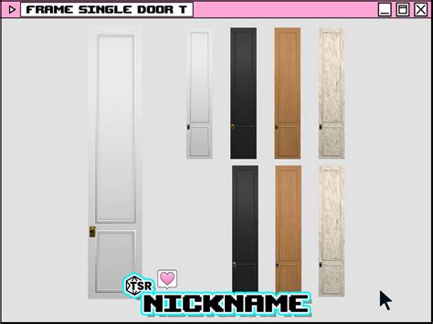 The Sims Resource - frame single door T