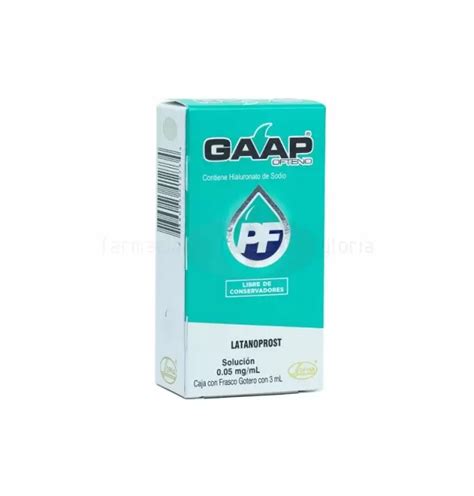 Gaap Ofteno Latanoprost 005 Mg Ml Con 3 Ml Solución Gotas