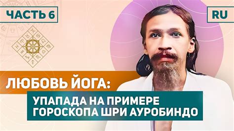 Любовь йога Упапада на примере гороскопа Шри Ауробиндо Академия