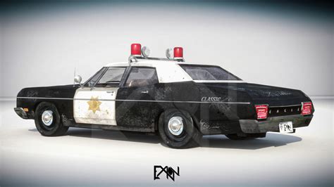 Exion Classic S Police Car D Model Cgtrader