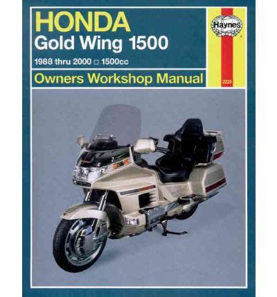 Honda GL 1500 Gold Wing Owners Workshop Manual Australia Workshop Car