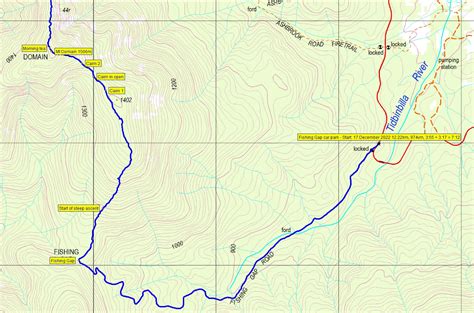 17 December 2022 Tidbinbilla Range Skyline, Southern Section - Fishing