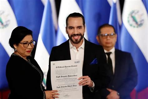 Nayib Bukele Recibe La Credencial De Presidente Electo De El Salvador