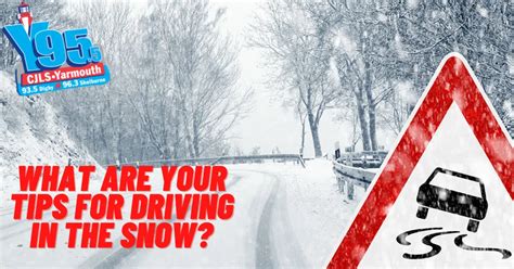 Driving In The Snow! What Are Your Tips For Snow Driving? | Y95.5