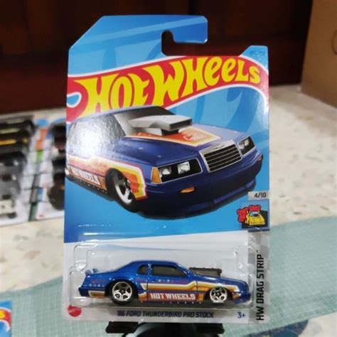 Hot Wheels Case F Ford Thunderbird Pro Stock Shopee Malaysia