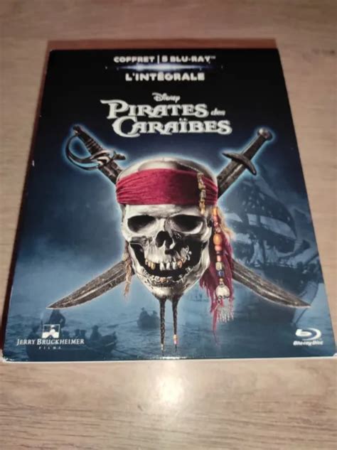 Coffret Blu Ray Pirates Des Cara Bes Int Grale Films Blu Ray Sont