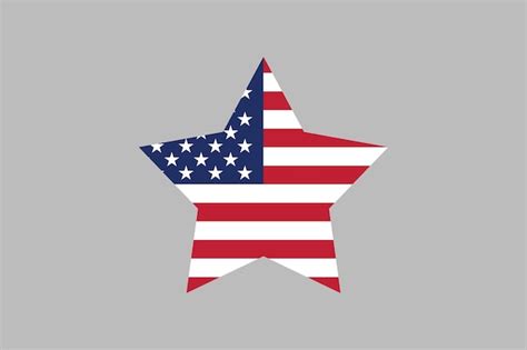 Premium Vector | American flag sign USA vector illustration Vector flag ...