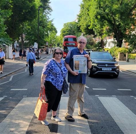 The Cape Gazette finally makes its debut on Abbey Road in London | Cape ...