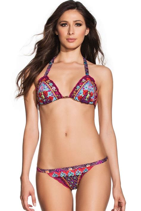 2016 Agua Bendita Swimwear Bendito Acrobacia Bikini Top Bikinis