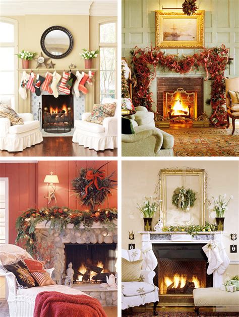 33 Mantel Christmas Decorations Ideas - DigsDigs