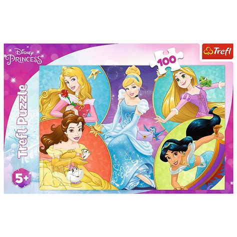 Puzzle Trefl Disney Princess Intalniti Printesele 100 Piese EMAG Ro