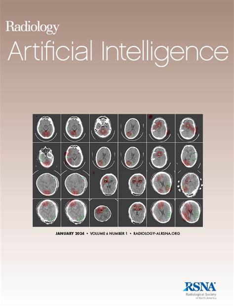 Radiology Artificial Intelligence Vol No