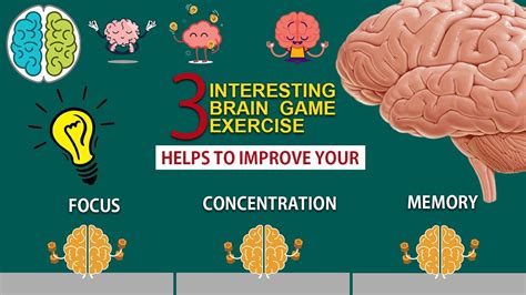 3 Best Brain Game Exercise To Improve Concentration Focus And Memory In