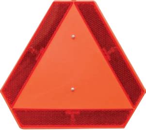 TW 11 Sign For Slow Moving Vehicles With Bracket Suwary S A