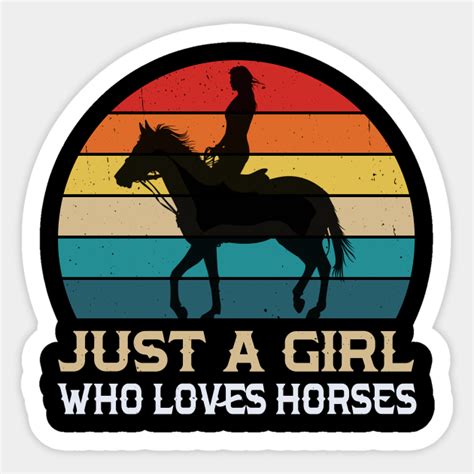 Horses Horse Riding Rider Horses Sticker Teepublic