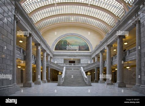 Interior Of The Utah State Capital Building In Salt Lake City Utah