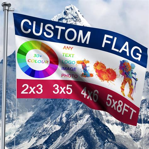 Amazon SADXIONG Custom Flag 3x5 FT Double Sided Personalized