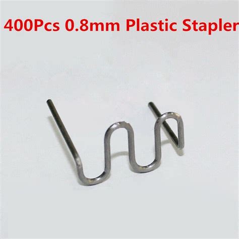 400Pcs Hot Welding Plastic Repair Kit Stapler Staples Car Bumper Fender